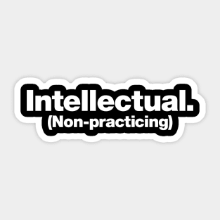 Intellectual (Non-practicing) Sticker